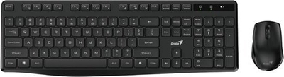 Set tastiere dhe mi Genius KM-8206S Copilot, wireless 2.4GHz, CZ SK, i zi