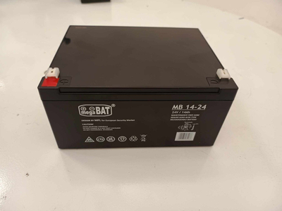 Bateri VRLA Megabat MB 14-24, 12V, 14Ah, gri