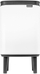 Kosh plerash Brabantia Bo Trash Can Hi, 4L, i bardhë
