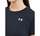 Bluzë Under Armour Tech Solid me mëngë të shkurtra, për goca, poliester, e zezë
