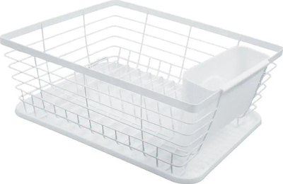 Tharëse enësh KING Hoff KH-1731, tabaka plastike, me ndarës për takëme, e bardhë