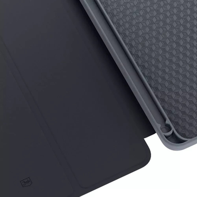 Mbulesë tablet 3mk Soft për Samsung Galaxy Tab A9, funksion Wake Sleep, palosje në 3 pjesë, e zezë