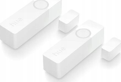 Sensor kontakti Philips Hue Secure, set 2 copë, Zigbee, për derë dhe dritare, i bardhë