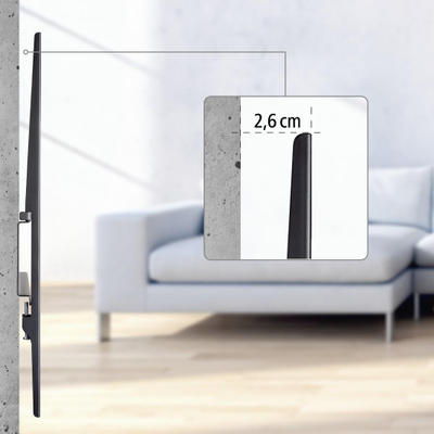 Mbajtese Hama për TV 37" - 90", 100kg