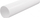 Tub ventilimi rrumbullak FI100, 1m, plastik, i bardhë