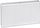 Radiator panel Caradon V22 Termoteknik, 500x900mm, 1300W, i bardhë