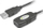 Përshtatës Techly USB A - USB A 023646, 10m, i zi