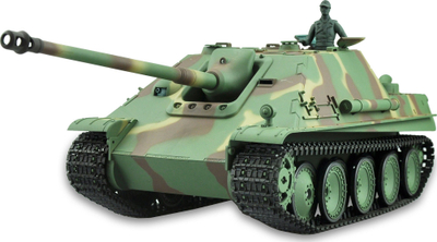 Радиоконтролиран тенк Amewi 23068, 1:16, електричен мотор, зелен камуфлаж