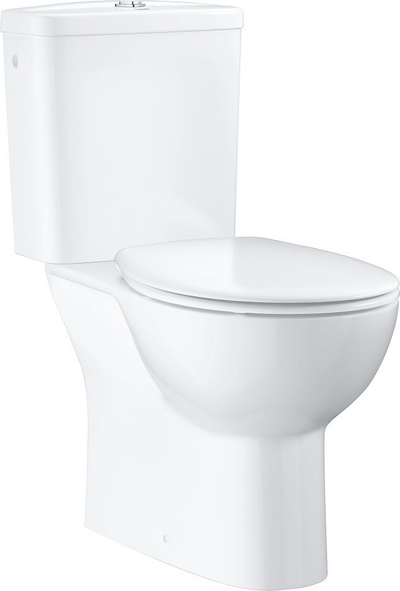 WC paketë në dysheme Grohe Bau Ceramic 39496000, rimless, SoftClose, e bardhë