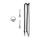 Karikues i shumëfishtë Sunnylife GS022 për Pocket 3 (gri)