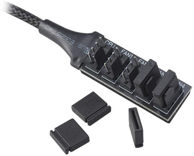 Kabllo Akasa FLEXA FP5H, 1x 4pin PWM - 5x 4pin PWM, 30cm, 2 copa