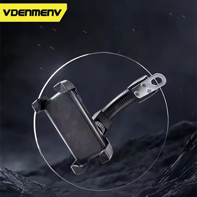 Mbajtëse telefoni Denmen DH19, universale, rrotullim 360°, e zezë