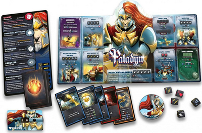 Игра со карти Среќна Патка Dice Throne: Clash 2 - Монах против Паладин