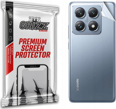 Folie mbrojtëse GrizzProtector për Xiaomi 14T Pro, për pjesën e pasme, transparente