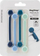 Set organizues kabllosh BlueLounge Tie Line, 4 copë, shumëngjyrësh