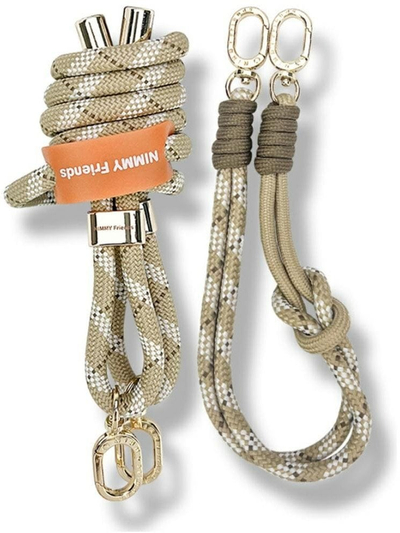 Çantë shpatulle Nimmy Cool&amp;Cute 2.0, set crossbody me dorezë, kafe
