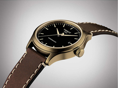 Orë dore për meshkuj Tissot Gent XL Automatic Swissmatic T116.407.36.051.00, e kaftë/artë
