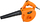 Fshesë me ajër NEO TOOLS 04-625, 600W, funksion fryrje dhe thithje, portokalli