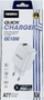 Karikues muri JELLICO A77, 22.5W QC3.0, 1xUSB me kabllo Lightning, i bardhë