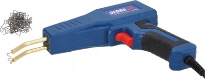 Makineri saldimi plastike Dedra, 50W, set 500 copë, blu