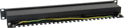 Patch panel Equip 24 porta RJ45, Cat6 FTP, 19" 1U, i zi