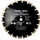 Disk diamanti Silver D.Stoner, 350mm, segmentuar, i zi