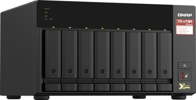 Server NAS QNAP TS-873A-8G, 8 slote HDD, 2.5GbE, i zi