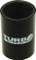 Lidhës silikoni TurboWorks Black Connector, 45mm, 80mm, ngjyrë e zezë
