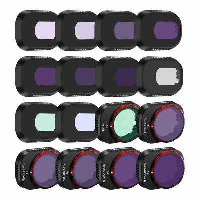 Set filtrash droni Freewell 16Pack Mega, ND ND/PL CPL UV, kompatibil me DJI Mini 4 Pro, shumëngjyrësh