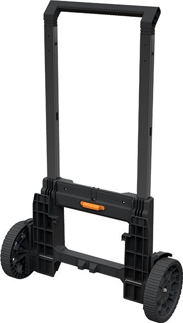 Karrocë veglash Keter Roc Pro Gear 2.0 Cart XL, 57x38x41cm, me rrota, e zezë