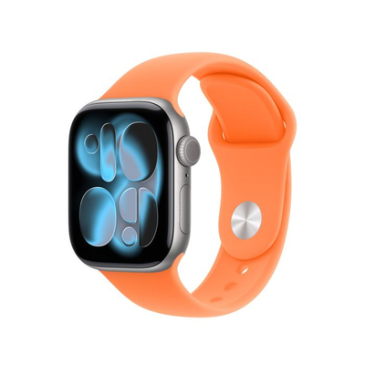 Apple Watch 42mm Sport Band, Clementine - M/L (SEASONAL)