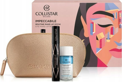 Set dhuratë maskara Collistar Impeccable Mascara, efekt volum dhe gjatësim, e zezë