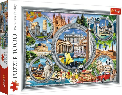 Puzzle Trefl Pushimet italiane, 1000 elemente