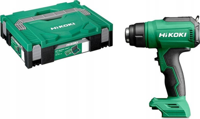 Безжичен термо пиштол Hikoki RH18DA W2Z, 18V, со LCD екран, зелен
