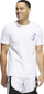 Bluzë Adidas Skates Tee HL0093, pambuk, për femra, e bardhë