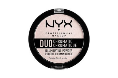 Pudër për fytyrë NYX, Duo Chromatic, Snow Rose, 6 g