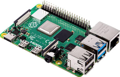Pllakë zhvillimi Raspberry Pi 4 Model B, 2GB RAM, BCM2711, jeshile
