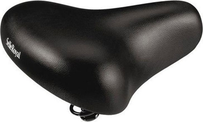 Seli biçiklete Selle Royal SR 6261, me shkumë, 25 cm, e zezë