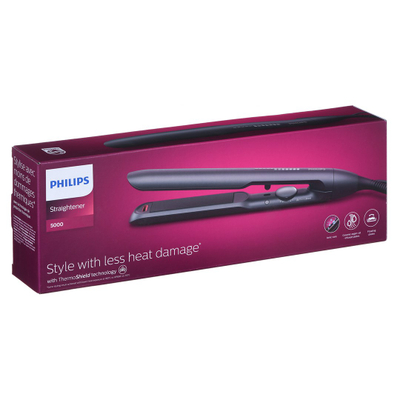 Pjastrues flokësh Philips BHS510/00, pllaka qeramike, ThermoShield, rozë