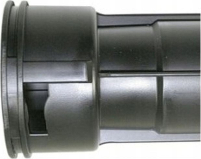 Адаптер Стармиск за црево 49 mm, приклучок црево-цевка, црн