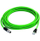 Kabllo patch Telegärtner STX M12x1 RJ45 VL X-code Cat.6A, 3 m, e gjelbër