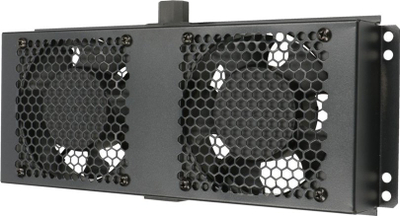 Njesi ftohëse për kabinet ExtraLink EX19102, 2 ventilatorë, 220V, e zezë