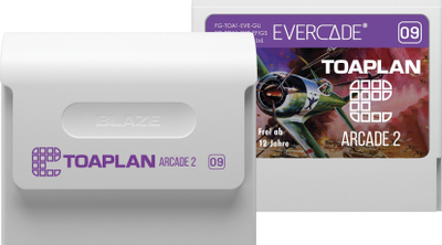 Kartrixh lojërash Evercade Toaplan Arcade Cartridge 2, koleksion me 27 lojëra, për Evercade
