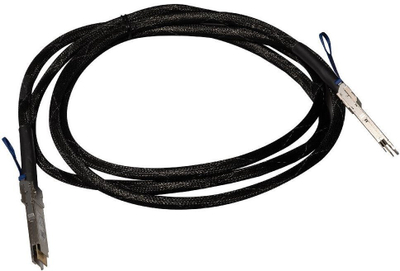 Kabllo QSFP DD MikroTik DDQ+DA0003, 400Gb/s, 3 m, e zezë