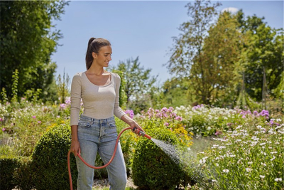 Set zorrë uji Gardena Basic, 20 m, 1/2", portokalli