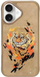 Kabullë telefoni Nimmy Tiger MagSafe për iPhone 16, 6.1", PC TPU, kafe e çelët