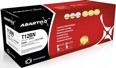 Toner Asarto Canon 5098C006 T12BN, për i SENSYS X C1333i C1333 iF C1333 P, i zi