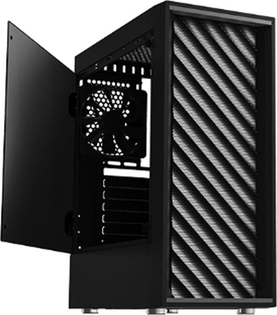 Kasë Zalman T7, e zezë, Midi Tower