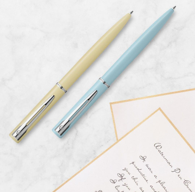 Stilolaps Waterman Allure, ballpoint, medium, bojë blu, pastel baby blue