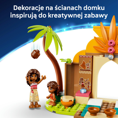 Set LEGO Disney Vaiana Shtëpia e Fshatit dhe Varka, 43282, 85 pjesë